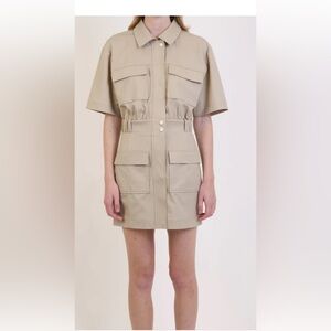 Women's Simkhai YOHANA S/S CARGO MINI DRESS